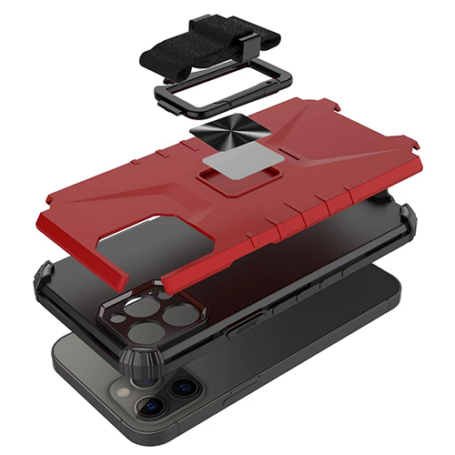 Custodia per cellulare anticaduta a quattro angoli