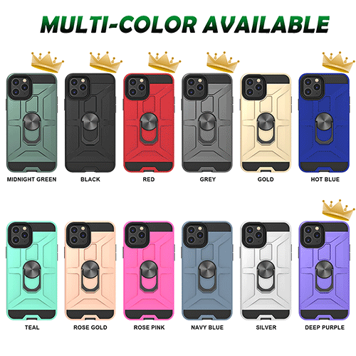 Custodia protettiva per telefono di livello militare con cavalletto magnetico